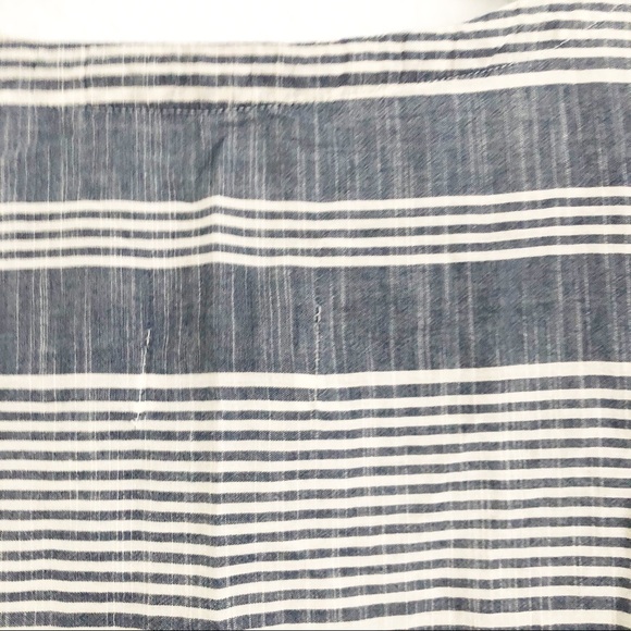 Zara chambray striped top - Picture 7 of 9